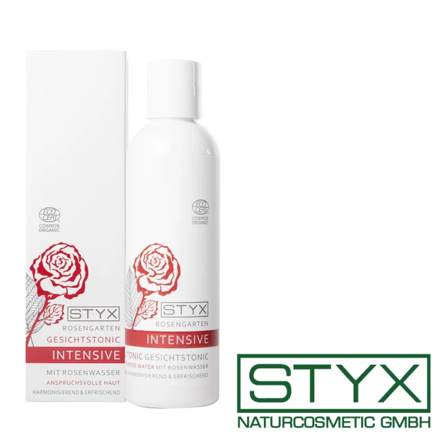 【STYX 詩蒂克】有機玫瑰亮采化妝水200ml(保加利亞玫瑰護膚極品系列)