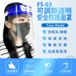 【IS】FS-03可調節透明安全防護面罩(防疫專用)