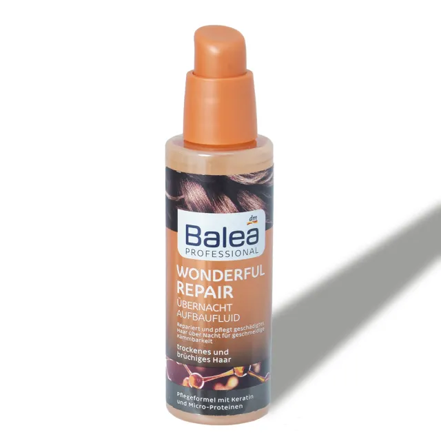 【Balea 芭樂雅】超值2入組 Balea 夜間深層修護/摩洛哥精華護髮油-100ml*2