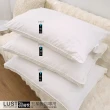 【LUST】五星級飯店專用-羽絨枕/羽毛枕/100%純棉表布1.8KG 1入《可加購專用羽絨枕套》