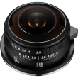 【LAOWA】老蛙 4mm F2.8 Fisheye 全周 / 圓周魚眼(公司貨 微單眼鏡頭 手動鏡頭)