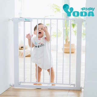 【YODA】第二代雙向自動關門安全防護兒童門欄(嬰兒 兒童 安全 門欄 柵欄 圍欄)