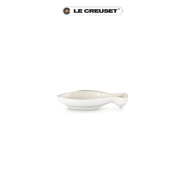 【Le Creuset】瓷器鮮魚盤-小(蛋白霜)