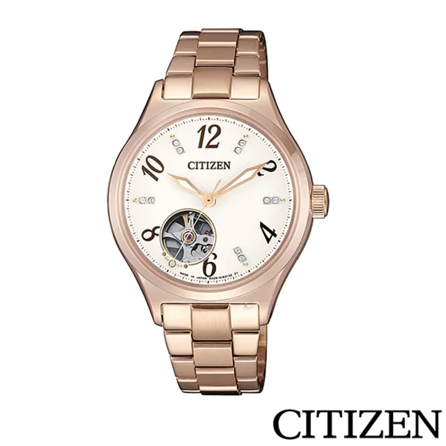 【CITIZEN 星辰】優雅晶耀機械腕錶(PC1002-85A)