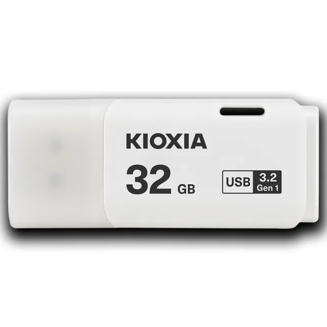 【KIOXIA 鎧俠】U301 USB3.2 Gen1 32GB 隨身碟 白