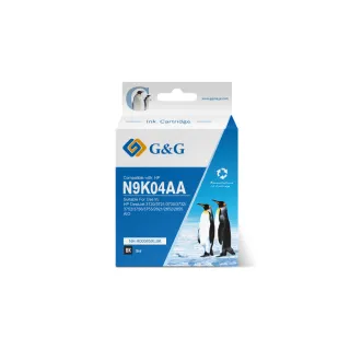 【G&G】for HP N9K04AA/65XL 黑色高容量相容墨水匣(適用 DeskJet 2621/2623/3720)