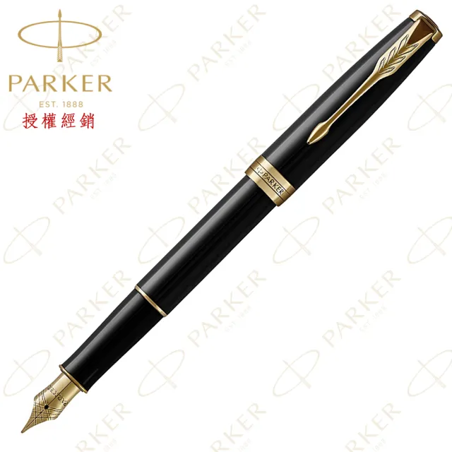 【PARKER】派克 卓爾麗雅黑金夾 F尖 鋼筆 法國製造
