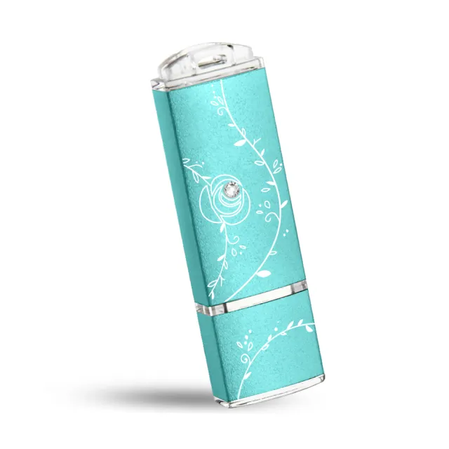 【TCELL 冠元】USB3.0 512GB 絢麗粉彩隨身碟(Tiffany藍)