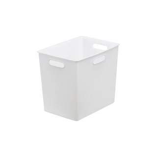 【KEYWAY 聯府】3入組合-喜多儲物盒M+L 白(附蓋 堆疊收納 整理盒 置物盒 MIT台灣製造)