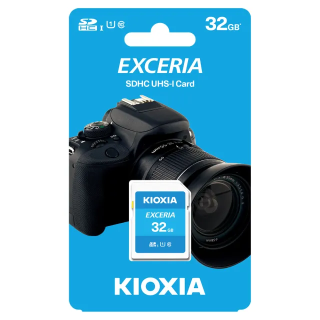 【KIOXIA 鎧俠】EXCERIA 32GB UHS-I U1 SDHC 記憶卡