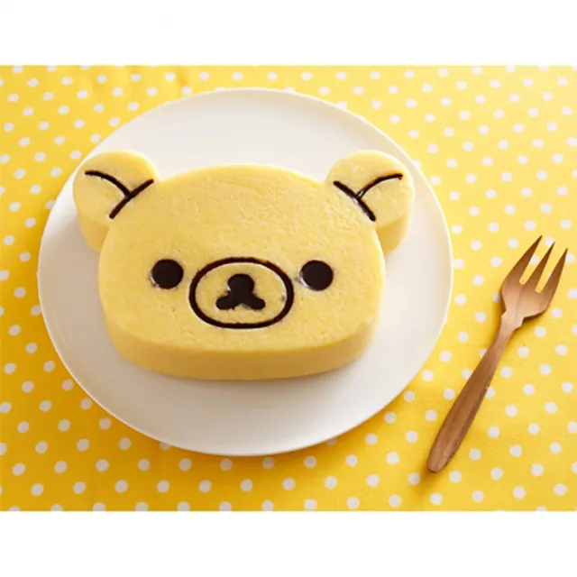 【KAI 貝印】拉拉熊蛋糕模-熊臉  DN-0206(蛋糕模)