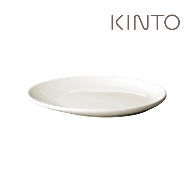 【Kinto】TOPO餐盤 20x18cm-白