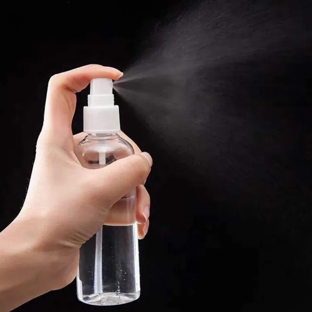 【MYBeauty】5入隨身噴霧分裝瓶100ml-透明(分裝罐/旅用分裝/按壓噴霧瓶/小噴罐/塑膠噴瓶)