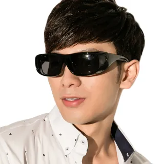 【OT SHOP】太陽眼鏡 墨鏡 防風護目鏡 M01(抗UV400偏光近視套鏡 騎車眼鏡族 大尺寸 MIT台灣製)