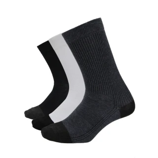 【BVD】3雙組-竹炭男休閒襪(B349襪子-男襪)