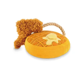 【P.L.A.Y.】汪汪叫早午餐-炸雞鬆餅(陪伴 解壓 發聲 狗玩具)