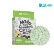 【Cature 凱沃】天然綠茶豆腐凝結貓砂 6L/2.4kg*2入組(豆腐砂)