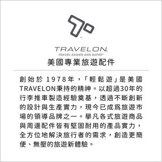 【Travelon】RFID三層防盜腰包 黑0.5L(隨身包 貼身包)