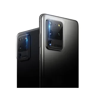 三星 Galaxy S20Ultra 高清透明9H玻璃鋼化膜手機鏡頭保護貼(3入 S20Ultra鏡頭貼 S20Ultra保護貼)