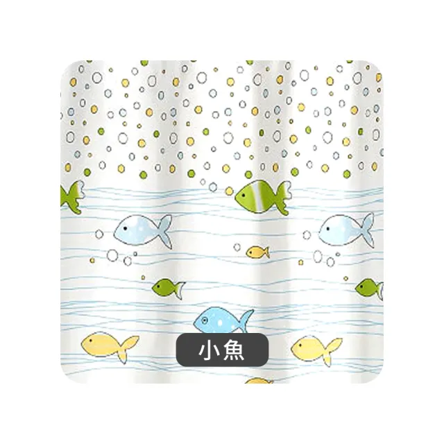 【JIAGO】簡約風格防水防霉浴簾