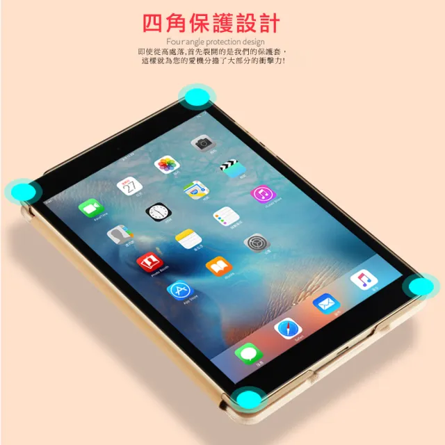 【DW 達微科技】Apple 7.9吋iPad mini 4/5平板保護皮套(LS20蠶絲紋輕薄款)