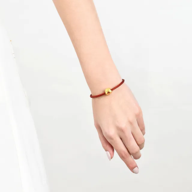 【點睛品】Charme 財運亨通 黃金串珠組