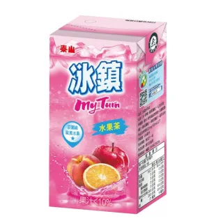 【泰山】冰鎮水果茶300mlx24入/箱
