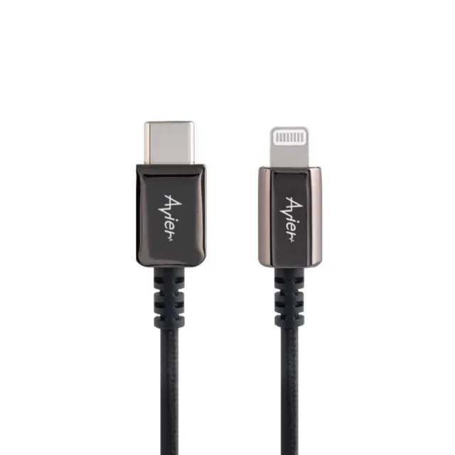 【Avier】CLASSIC USB C to Lightning 編織高速充電傳輸線(1.8M / 四色任選)