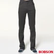 【BOBSON】男款素面喇叭褲(黑1608-88)