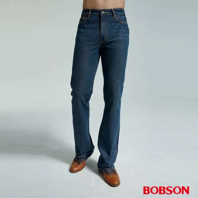 【BOBSON】男款喇叭褲(1668-77)