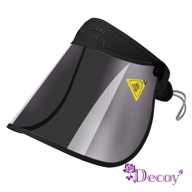 【Decoy】輕巧夏日加大收納防曬防疫遮陽帽(5色可選/防飛沫)