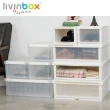 【livinbox 樹德】大房子整理箱-2入 DB-26(下開式/衣物/鞋靴/碗盤/收納盒)