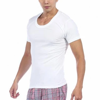 【BVD】時尚型男純棉U領短袖內衣(3件組)
