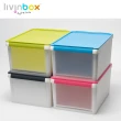 【livinbox 樹德】小屋子整理盒 DB-13(下開式/衣物/鞋靴/碗盤/收納盒)