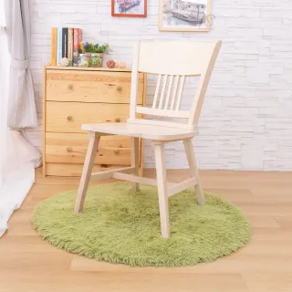 【AS雅司設計】艾朵拉洗白色餐椅-49x58x85cm(二入組)
