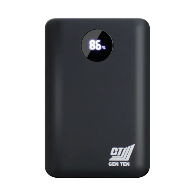 【GENTEN】10000型 PD快充+QC3.0快充極速行動電源