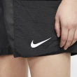 【NIKE 耐吉】短褲 NSW Swoosh Shorts 女款 運動休閒 膝上 腰帶扣環 寬鬆 黑 白(CJ3808-010)