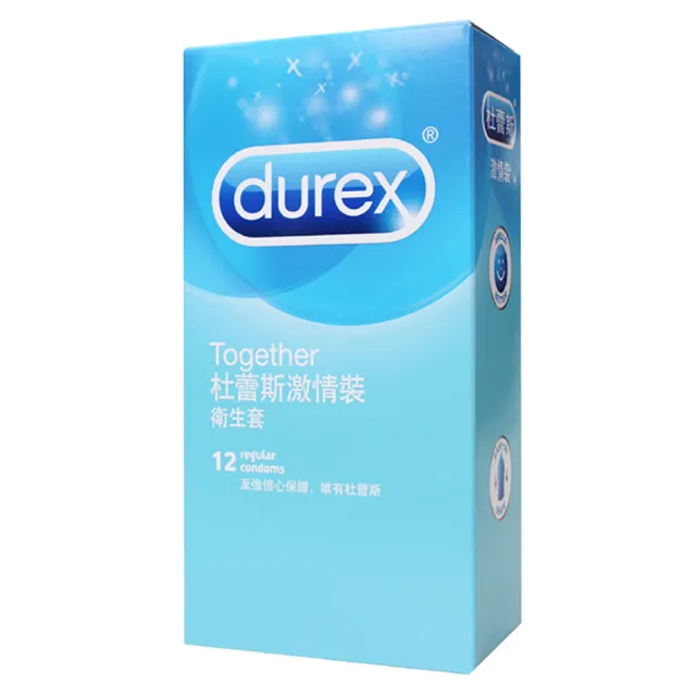 【Durex杜蕾斯】激情裝保險套12入/盒