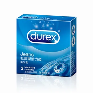 【Durex杜蕾斯】活力裝保險套3入/盒