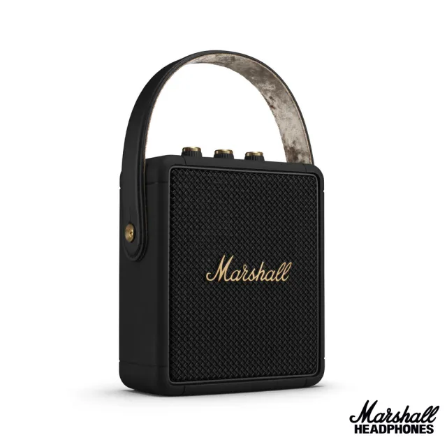 【Marshall】Stockwell II 攜帶式藍牙喇叭(古銅黑)