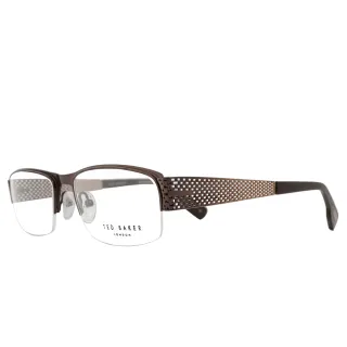 【TED BAKER】英倫紳士日常金屬造型光學眼鏡(TB4188-169 咖啡)