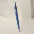 【ZA Zena】個性任意玩色系列 鋼珠筆&鋼筆+原子筆 二筆三用 豪華禮盒 海藍(畢業禮物)