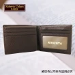 【Roberta Colum】諾貝達 男用皮夾 短夾 專櫃皮夾 進口軟牛皮短夾(24003-2咖啡)