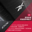 【REEBOK】溫控修復訓練腿套-經典黑(S-L)