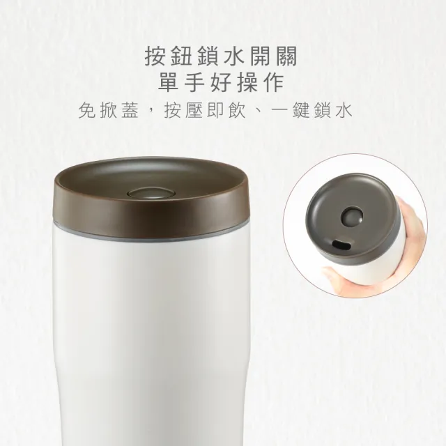 【KINYO】不鏽鋼車用保溫杯 480ml(KIM-37)
