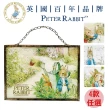 【英國比得兔Petter Rabbit】經典圖案玻璃壁飾