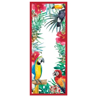【Lagu】快乾防沙毯-Macaw金剛鸚鵡