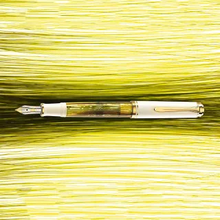 【Pelikan】百利金 M401 限量白玳瑁鋼筆(送原廠4001大瓶裝墨水)