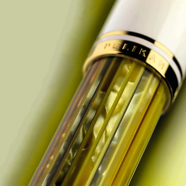 【Pelikan】百利金 M401 限量白玳瑁鋼筆(送原廠4001大瓶裝墨水)
