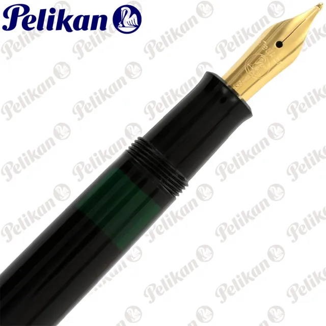 【Pelikan】百利金 M200 黑色鋼筆(送原廠4001大瓶裝墨水)